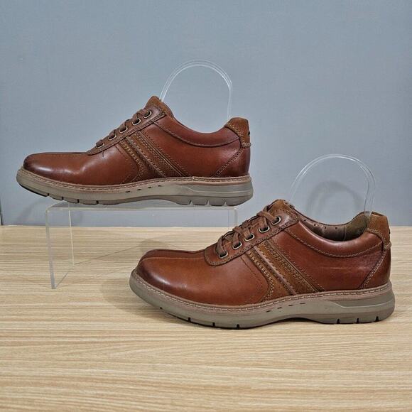 Clarks Oxfords Un Ramble Go Sneaker Mens Size 7 Brown Leather Shoes main image 12
